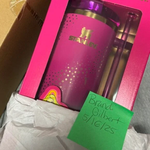 BARBIE 40 Oz STANLEY CUP X BARBIE- RARE SUPERSTAR Limited Edition - Picture 4 of 9